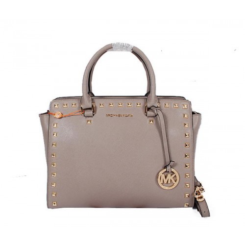 Michael Kors Selma Top-Zip Umhängetasche MK8710 Grau