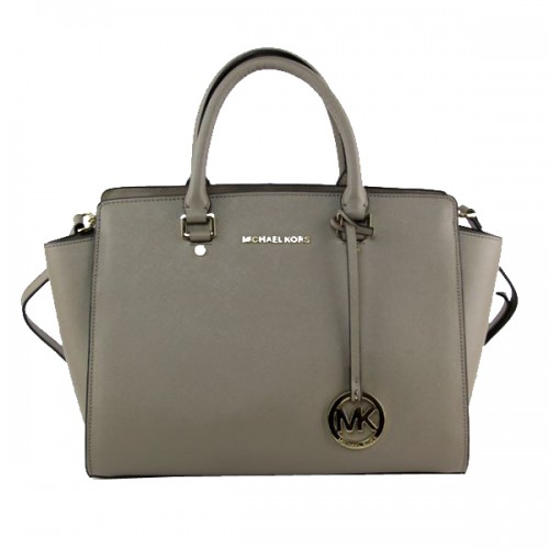 Michael Kors Selma Top-Zip Umhängetasche MK8803 Grau