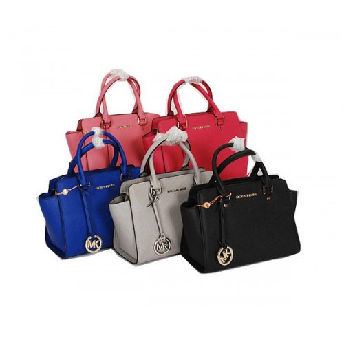 Michael Kors Selma Top-Zip Umhängetasche Original Leder MK6280