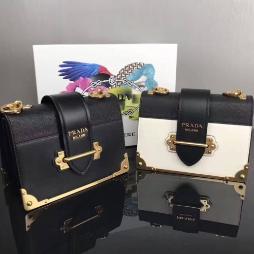 PRADA Umhängetasche Original Leder 1BD045