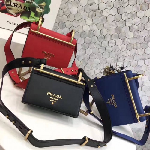 PRADA Umhängetasche Original Leder P2312