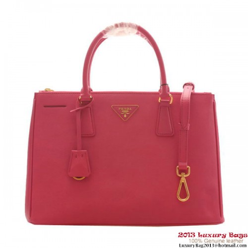 Prada BN2274 Saffiano Rose Kalbsleder Tragetasche