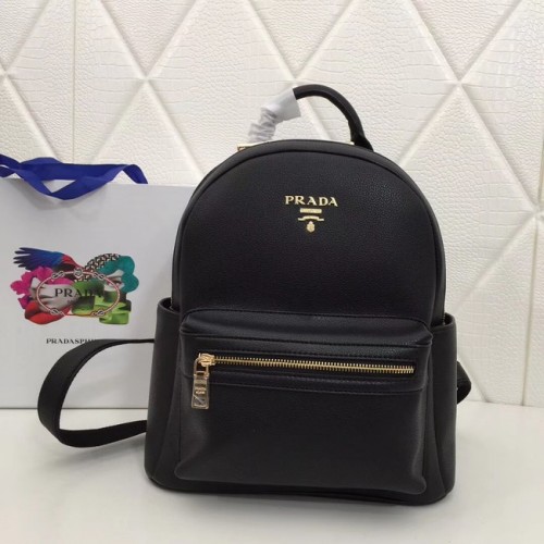 Prada Rucksack aus Kalbsleder 2819 schwarz