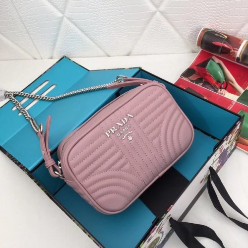 Prada Kalbsledertasche 183 rosa