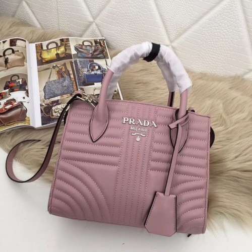 Prada Kalbsledertasche 1BA045 rosa