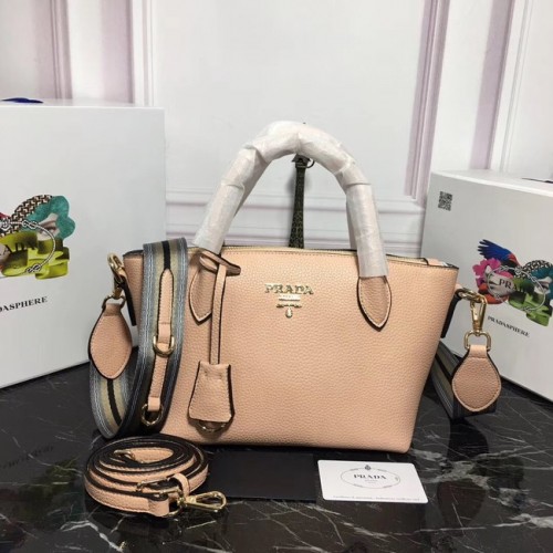 Prada Kalbsledertasche 1BA111 apricot