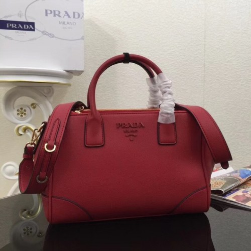 Prada Kalbsledertasche 1BA2019 rot