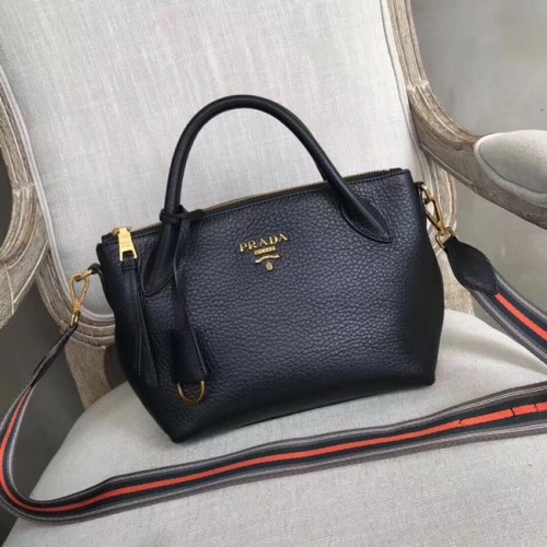 Prada Kalbsledertasche 1BH111 schwarz