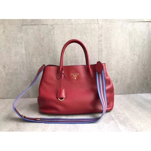 Prada Kalbsledertasche BN1579 rot