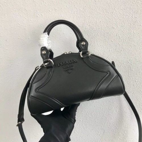 Prada Tote aus Kalbsleder 1BD071 schwarz