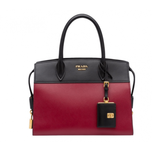 Prada Esplanade Tasche 1BA046 rot&schwarz