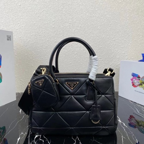 Prada Nappaleder Prada Spectrum Tote 1BG863 schwarz