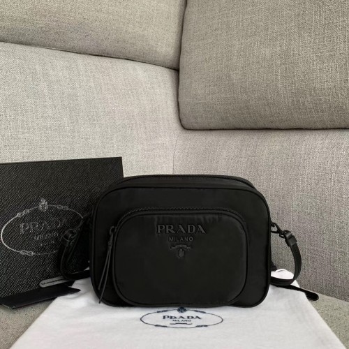 Prada Nylon Umhängetasche 81199 schwarz