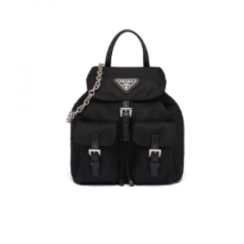 Prada Nylon-Mini-Rucksack 1BH029 schwarz