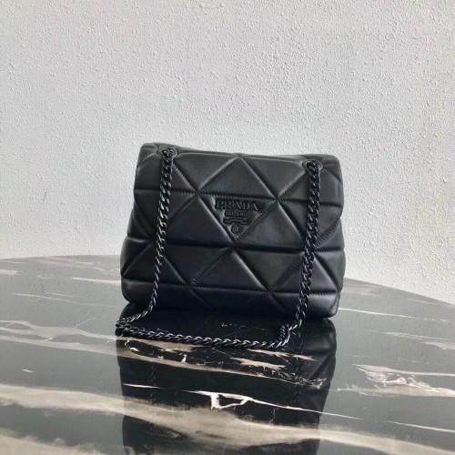 Kleine Prada Spectrum Umhängetasche 1BD233 Schwarz