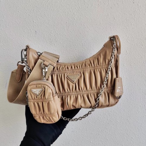 Prada Re-Edition 2005 Ledertasche 1BH20 Kekse