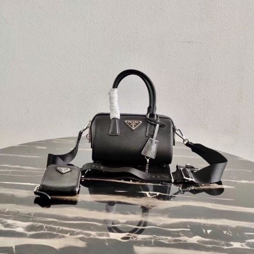 Prada Re-Edition 2005 Henkeltasche 1BB846 schwarz