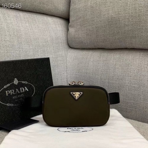 Prada Re-Edition Nylontasche 82033 dunkelbraun