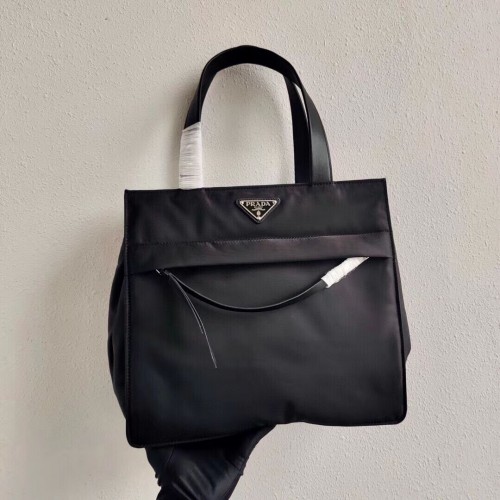 Prada Re-Edition Nylon Tragetasche 1BC318 schwarz