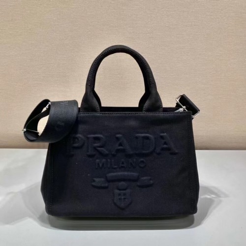 Prada Stofftragetasche 1BA499 schwarz