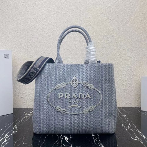 Prada EINKAUFSTASCHE 1AV332 blau