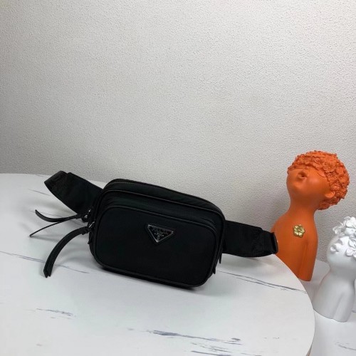 Prada Saffiano Gürteltasche 1BL010 Schwarz