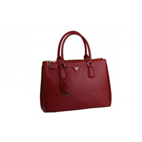 Prada Saffiano Kalbsledertasche BN2274 Rot