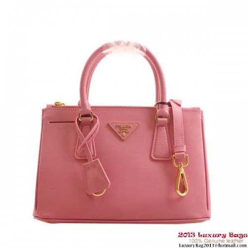 Prada Saffiano Kalbsleder Kleine Tasche BN2316 Rosa