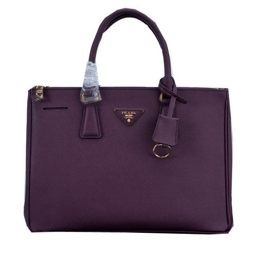 Prada Saffiano Kalbsleder Einkaufstasche PBN2274 Lila