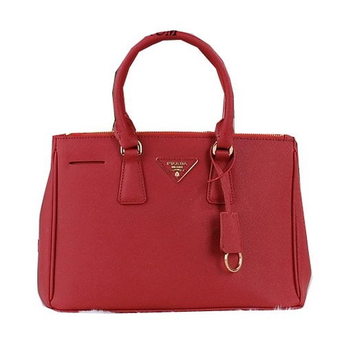 Prada Tasche aus Saffiano-Leder PBN1801 Rot