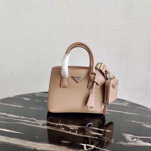 Prada Mini-Tasche aus Saffiano-Leder 1BA296 Rosa