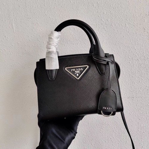 Prada Mini-Tasche aus Saffiano-Leder 2BA269 schwarz