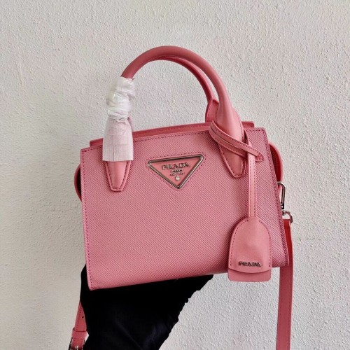 Prada Mini-Tasche aus Saffiano-Leder 2BA269 Rosa