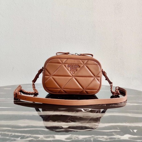 Prada Spectrum Umhängetasche 1BH141 Kamel