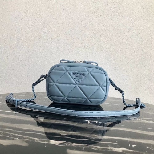 Prada Spectrum Umhängetasche 1BH141 hellblau