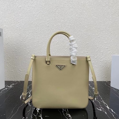 Prada Tasche aus gebürstetem Leder 1BA330 Kekse