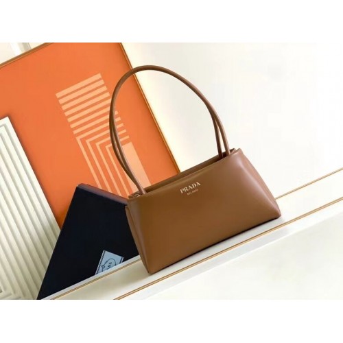 Prada Kleine Leder Prada Supernova Handtasche 1BA368 Karamell