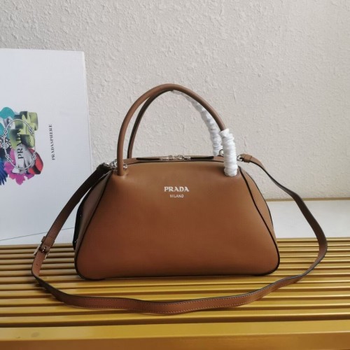 Prada Leder Supernova Handtasche 1BD665 Karamell