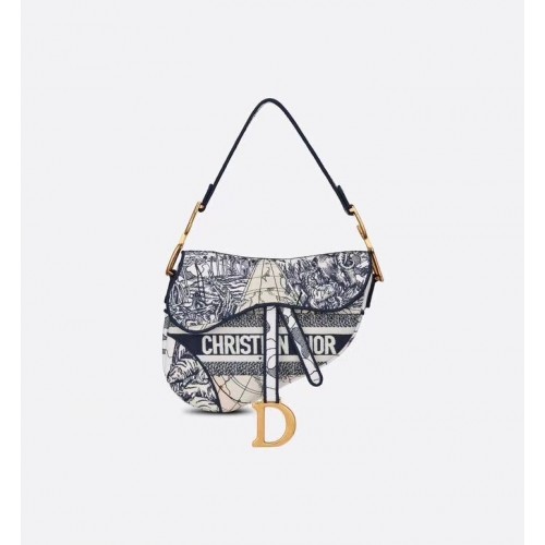 SATTELTASCHE Dior Stickerei D2456E
