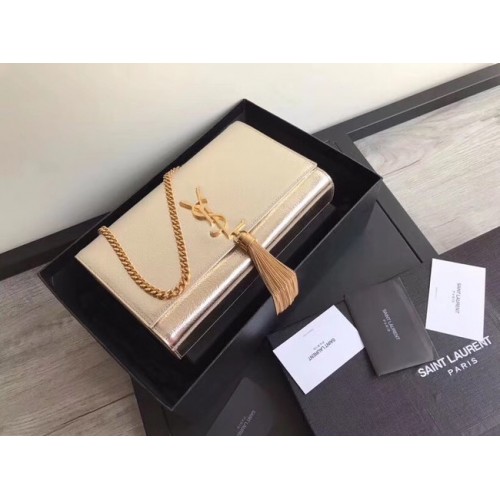 SAINT LAURENT Medium Kate Umhängetasche 18831 Gold