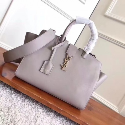 SAINT LAURENT NANO SOFT DAY BAG 3807 grau