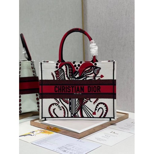 KLEINE DIOR BOOK TOTE Stickerei C1287-21