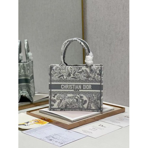 KLEINE DIOR BOOK TOTE Stickerei C1331-2