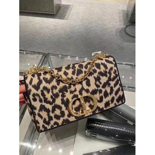 KLEINE DIOR CARO TASCHE Beige Multicolor Mizza bestickter Samt M9241UTHG