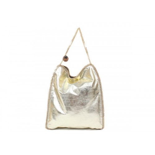 Stella McCartney 839 Light Gold Falabella Große Clutch