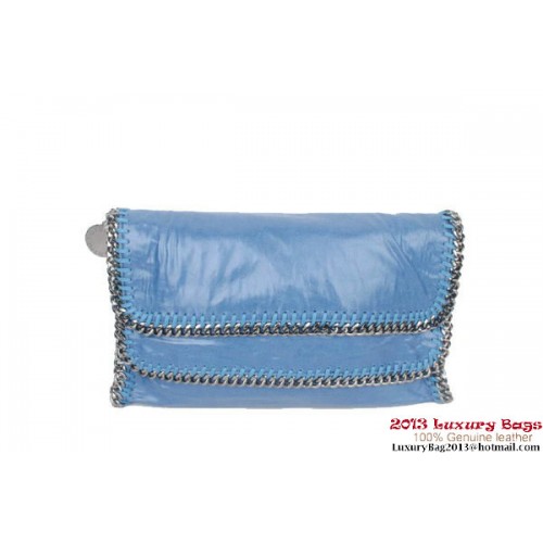 Stella McCartney Falabella Clutch 812L Blau