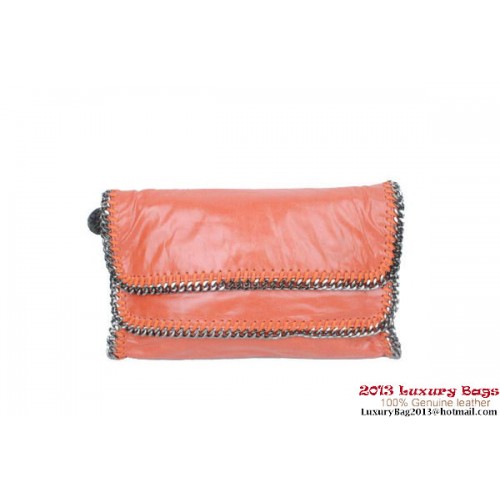 Stella McCartney Falabella Clutch 812L Orange