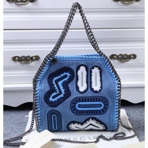 Stella McCartney Falabella Jeanstasche SMC8863 Blau