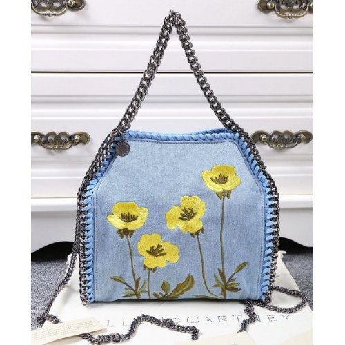 Stella McCartney Falabella Jeanstasche SMC8866 Gelb