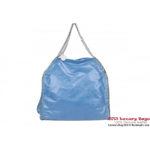 Stella McCartney Falabella Medium Clutch 812L Blau